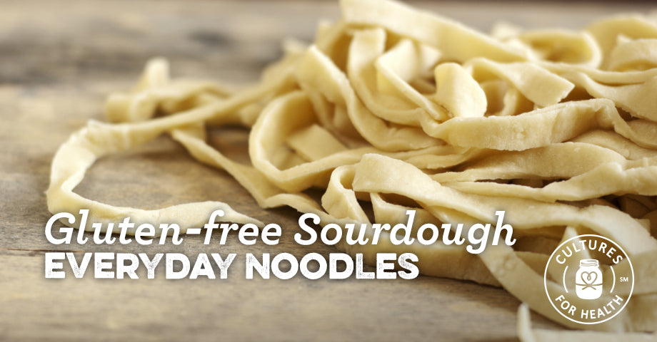 Recipe: Gluten-free Sourdough Everyday Noodles