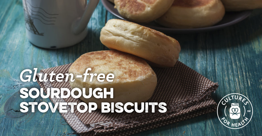 Recipe: Gluten-Free Sourdough Stovetop Biscuits
