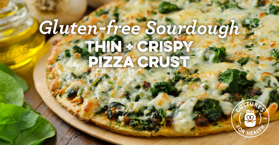 Recipe: Gluten-Free Sourdough Thin And Crispy Pizza Crust