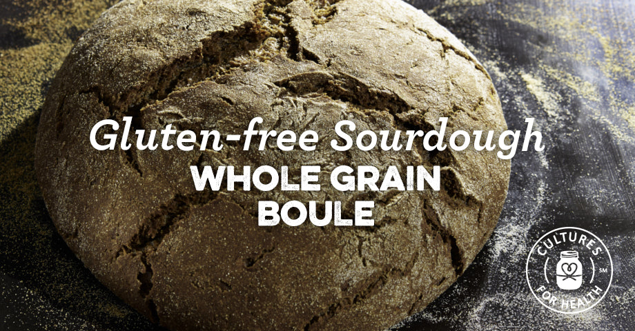 Recipe: Gluten-Free Sourdough Whole Grain Boule