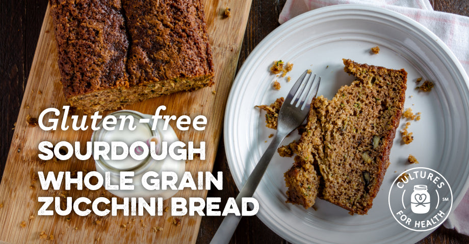 Recipe: Gluten-Free Sourdough Whole Grain Zucchini Bread