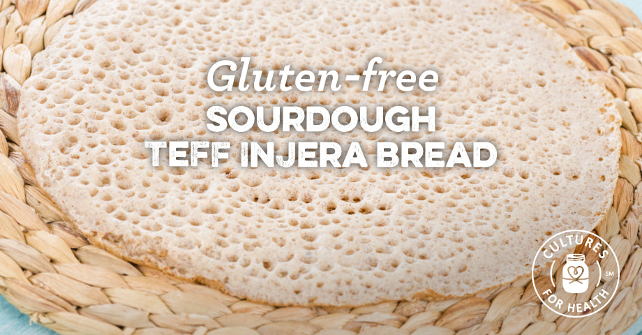 Recipe: Gluten-Free Sourdough Teff Injera