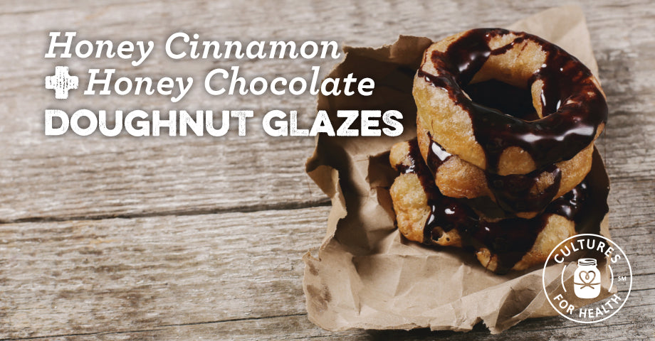 Recipe: Honey-Cinnamon and Honey-Chocolate Doughnut Glazes