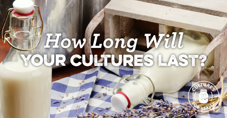 How Long Will Your Cultures Last? - Cultures for Health