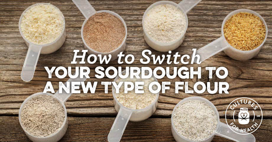 How To Switch Your Sourdough To A New Type Of Flour