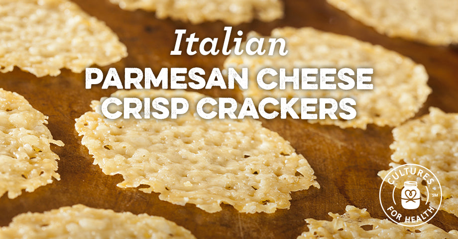 Recipe: Italian Parmesan Cheese Crackers