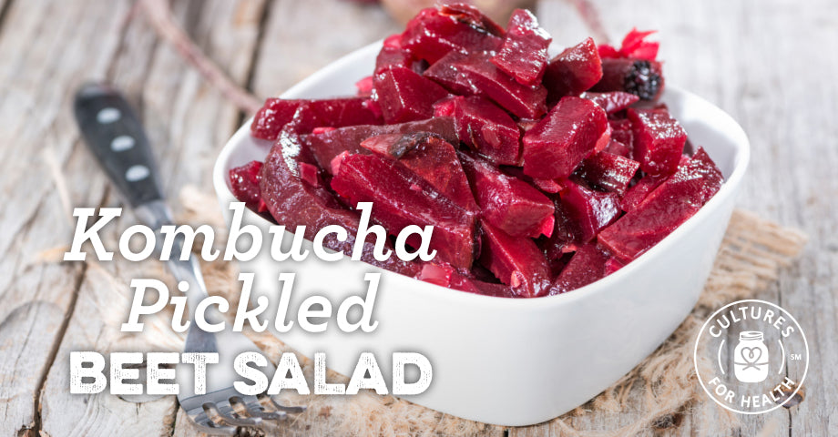 Recipe: Kombucha Pickled Beet Salad