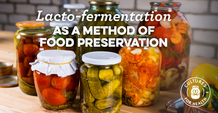 Lacto-Fermentation As A Method Of Food Preservation