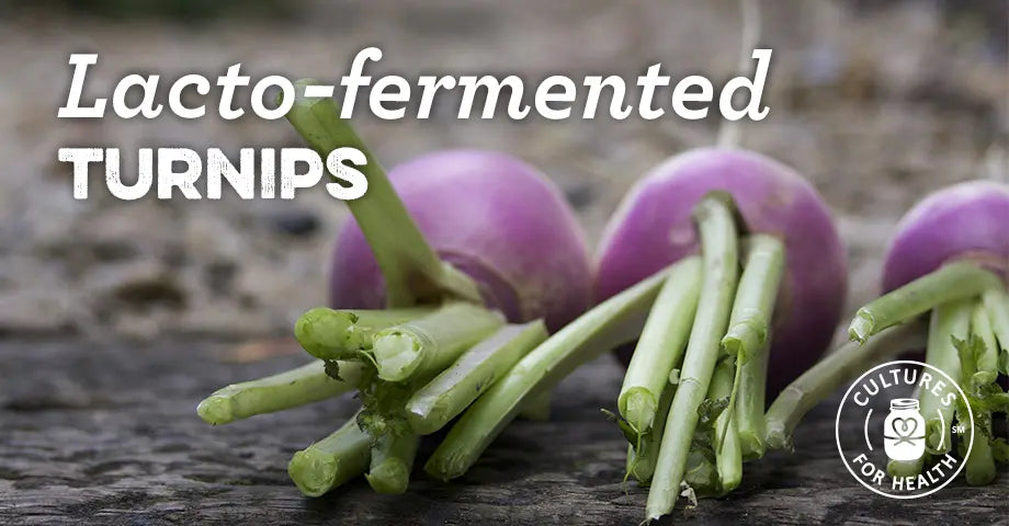 Recipe: Lacto-Fermented Turnips