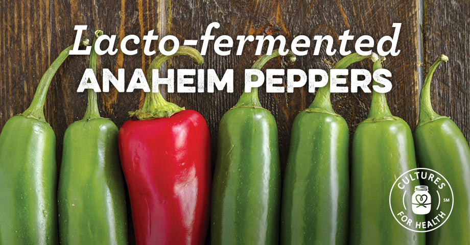 Recipe: Lacto-Fermented Anaheim Peppers