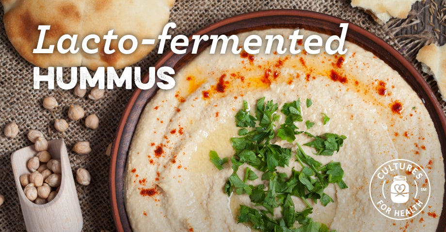 Lacto-fermented Hummus Recipe - Cultures For Health