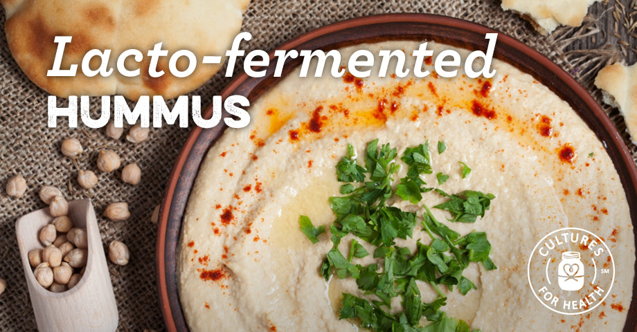 Recipe: Lacto-fermented Hummus