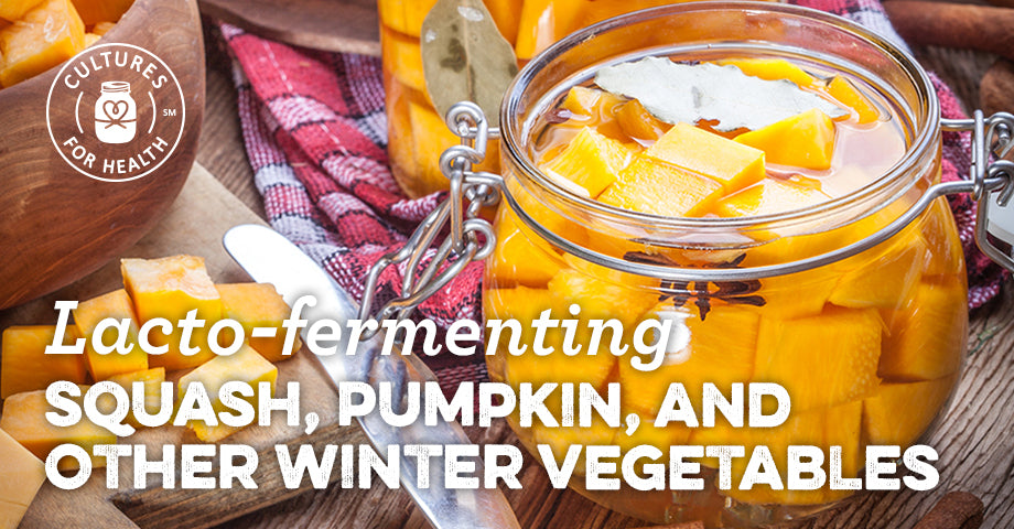 Lacto-Fermenting Squash, Pumpkin, And Other Winter Vegetables