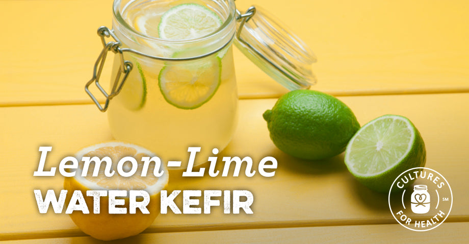 Recipe: Lemon-Lime Water Kefir