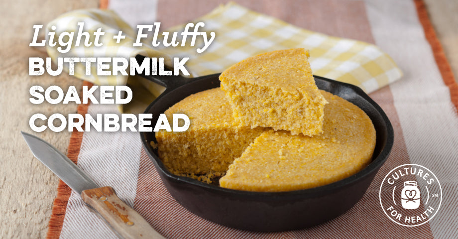 Recipe: Light and Fluffy Buttermilk-Soaked Cornbread