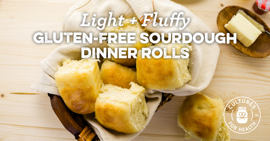 Recipe: Light And Fluffy Gluten-Free Sourdough Dinner Rolls