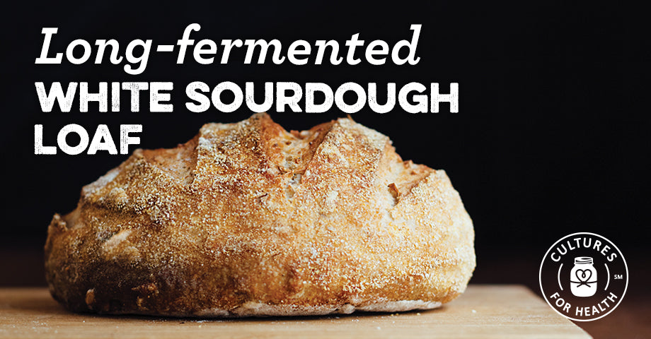 Recipe: Long-Fermented White Sourdough Loaf