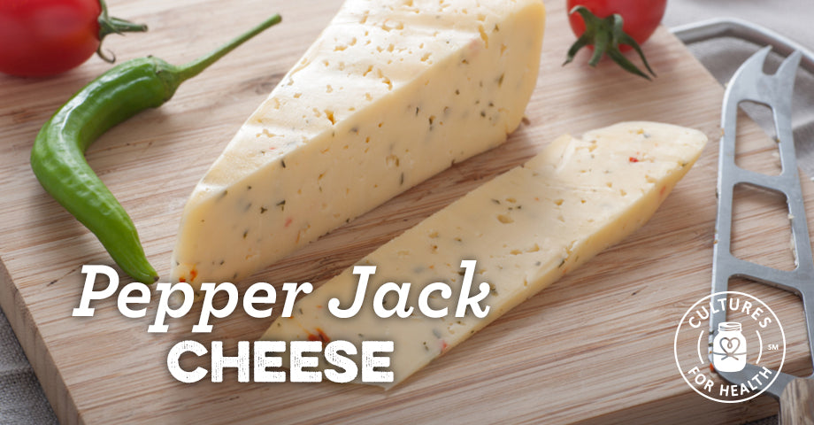 Homemade Pepper Jack Cheese 