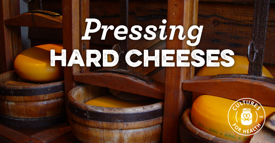 Pressing Hard Cheeses