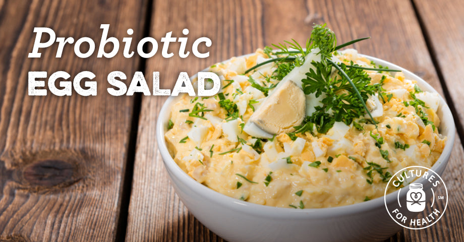 Recipe: Probiotic Egg Salad