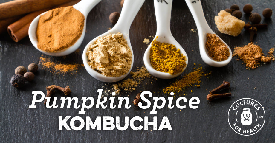 Recipe: Pumpkin Spice Kombucha