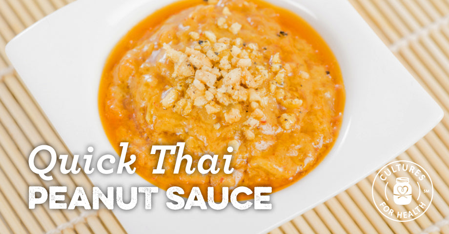 Recipe: Quick Thai Peanut Sauce
