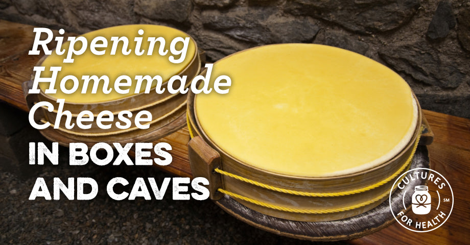 Ripening Homemade Cheese in Boxes and Caves