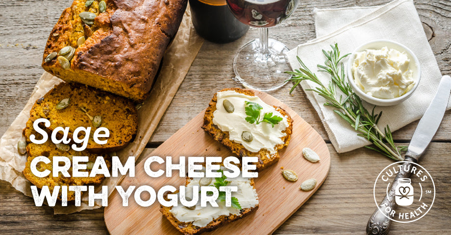 Recipe: Sage Cream Cheese with Yogurt