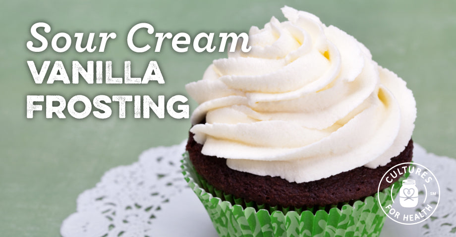 Delicious Vanilla Sour Cream Frosting Recipe