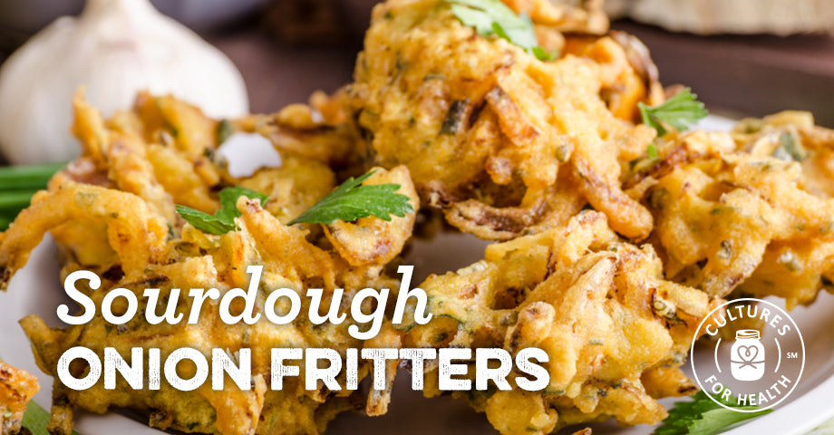 Recipe: Sourdough Onion Fritters