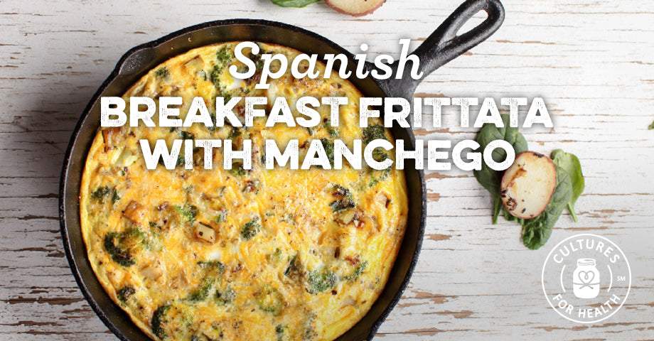 Recipe: Spanish Breakfast Frittata with Manchego