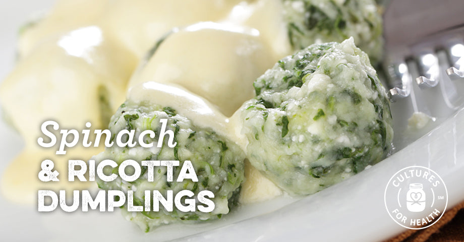 Recipe: Italian Spinach and Ricotta Dumplings