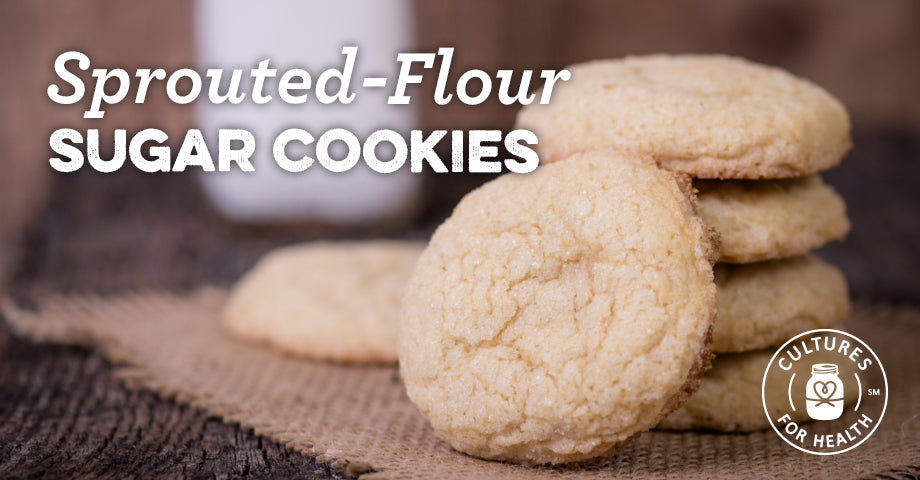 Sprouted Flour Sugar Cookies Recipe - Cultures For Health