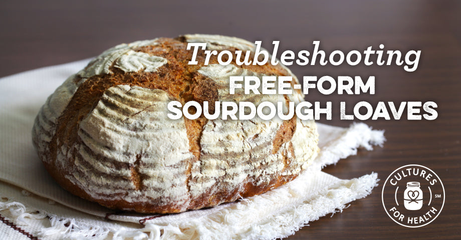 Troubleshooting Free-Form Sourdough Loaves
