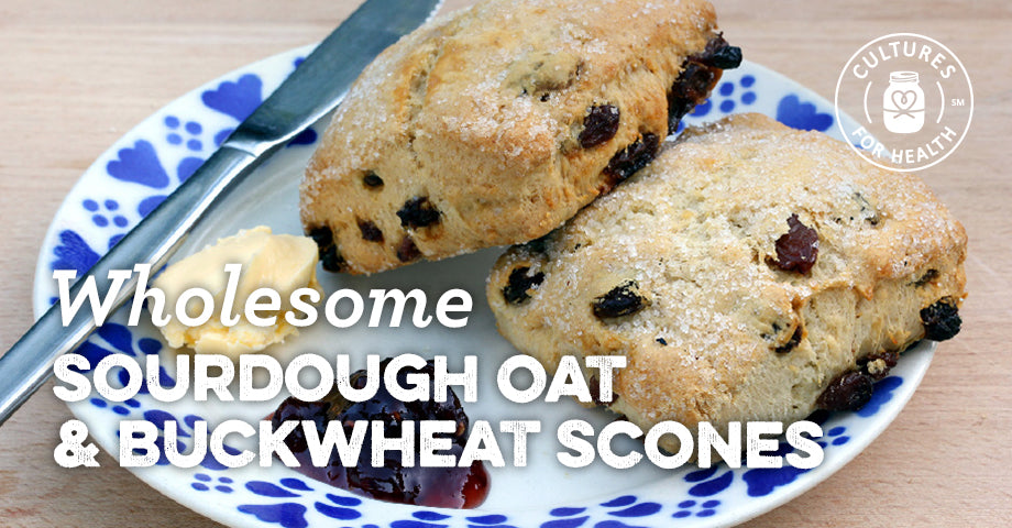 Recipe: Wholesome Gluten-Free Sourdough Oat And Buckwheat Scones