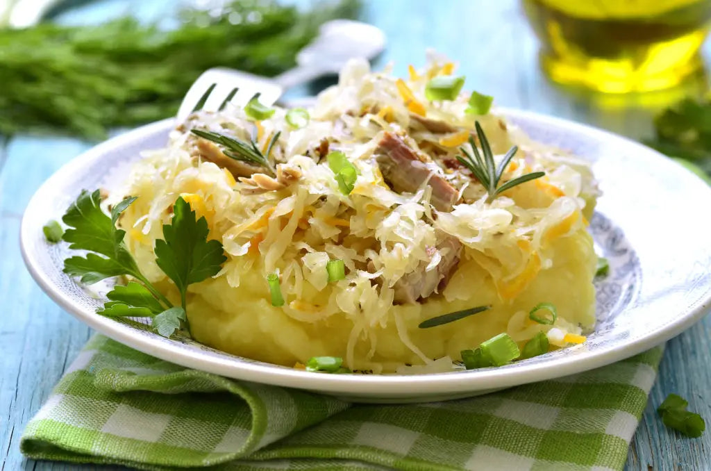 Recipe: Amsterdam Potatoes with Sauerkraut