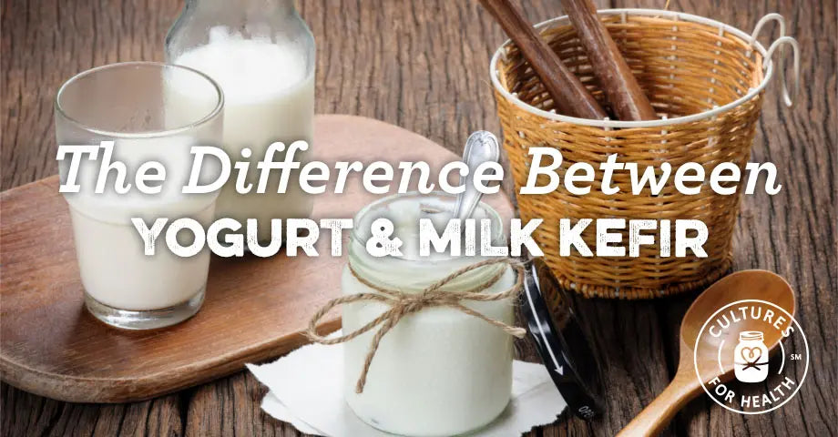 Kefir and Yogurt: Learn the Difference Between Kefir and Yogurt