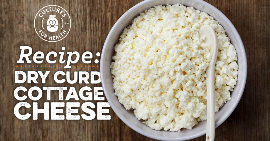 Homemade Dry Cottage Cheese Recipe