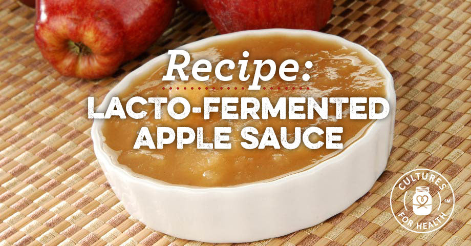 Recipe: Lacto-Fermented Applesauce