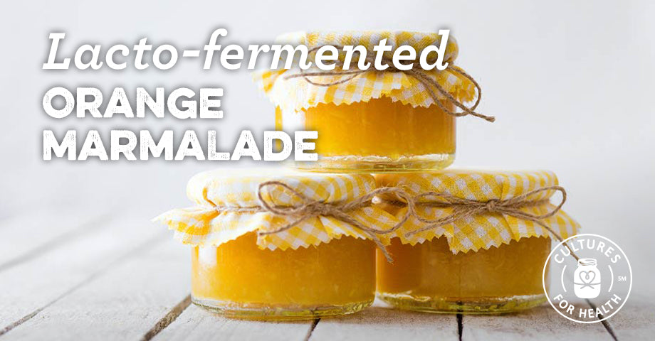 Recipe: Lacto-fermented Orange Marmalade