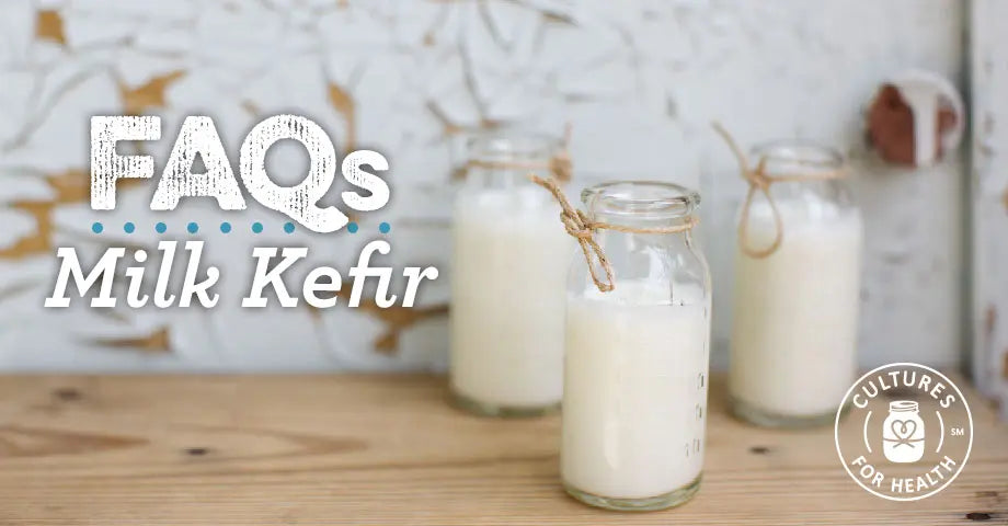 Milk Kefir FAQ | Your Top Questions About Milk Kefir - Answered!