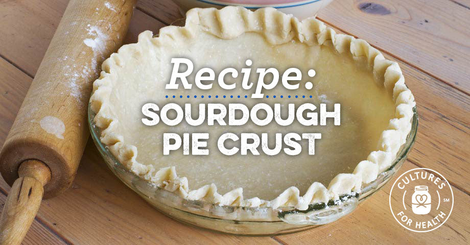 Homemade Sourdough Pie Crust Recipe