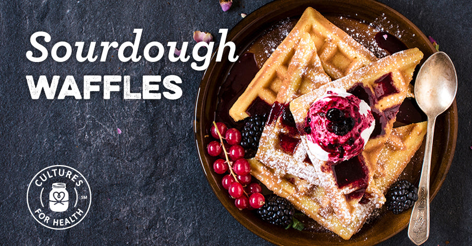 Sourdough Belgian Waffles Recipe - Cultures For Health