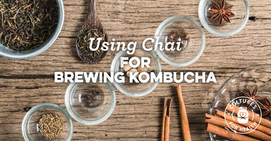 Using Chai For Brewing Kombucha
