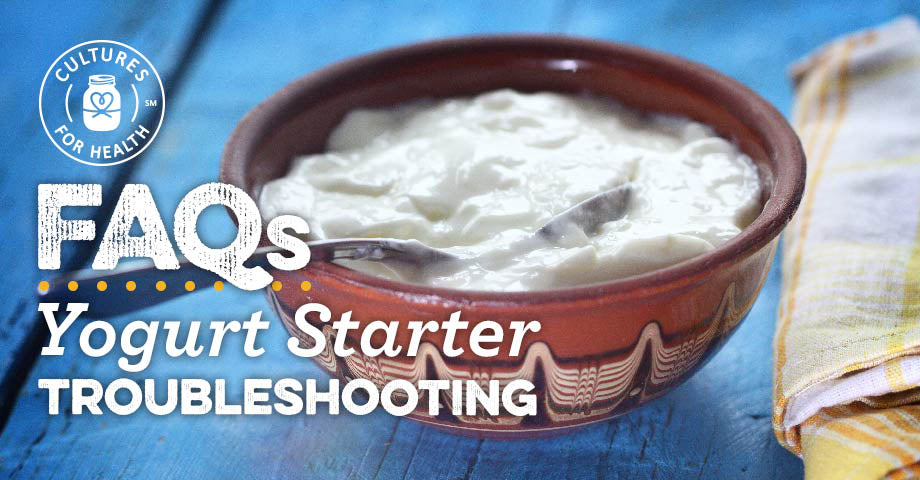 Yogurt Starter Troubleshooting FAQ