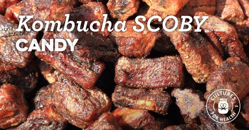 Kombucha SCOBY candy recipe