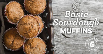 Sourdough muffins