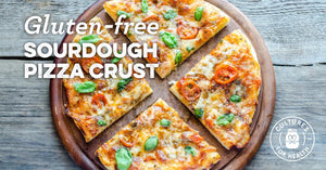 RECIPE: GLUTEN-FREE SOURDOUGH PIZZA CRUST