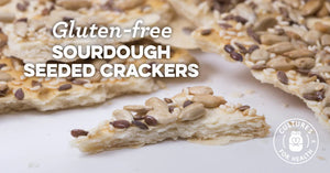 Recipe: Gluten-free Sourdough Seeded Crackers