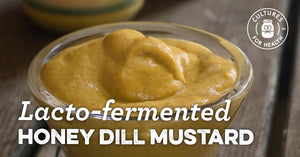 Recipe: Lacto-fermented Honey Dill Mustard